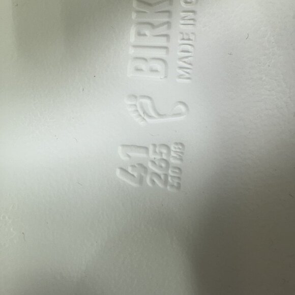 Birkenstock Gizeh Eva Women's size 10/Euro 41 White Thong Sandals - Picture 7 of 7